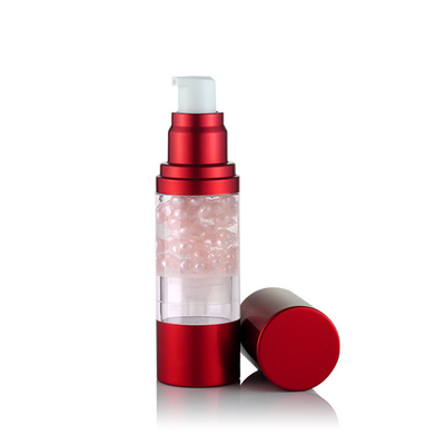 Botella de los cosméticos del vacío, botella de aljófar de la esencia del vacío de 15ml 20ml 30ml 50ml